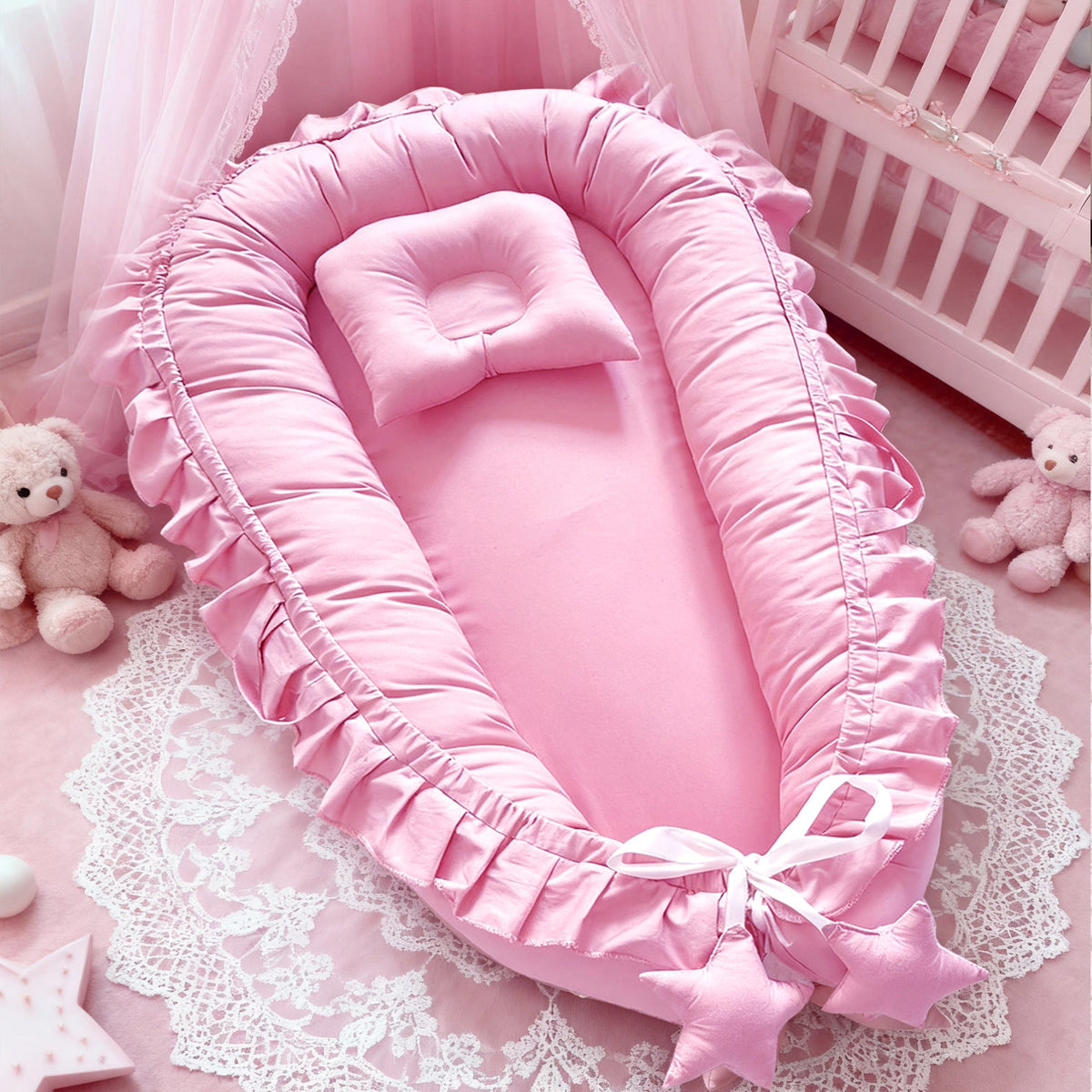 Cotton Baby Nest Bed - RAINSTAR