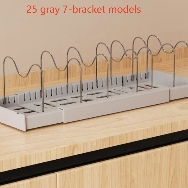 Extendable kitchen storage rack