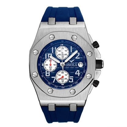 ONOLA Classic Stylish Men's Sports Watch with Silicone Band