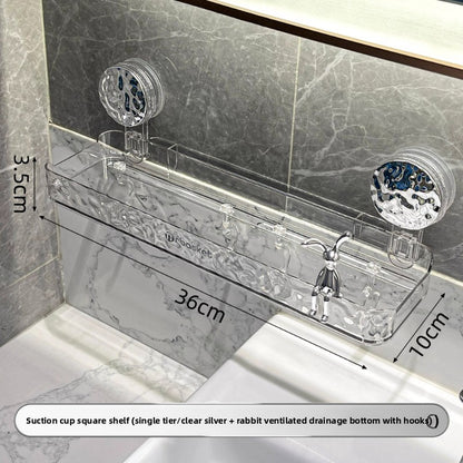 Suction Cup Bathroom Storage Organizer