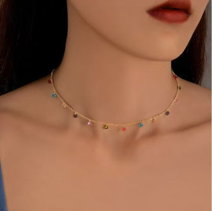 Clavicle Chain Pendant Necklace