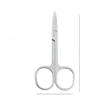Stainless Steel Beauty Scissors for Eyebrow and Nose Hair Trimming, Makeup Tool