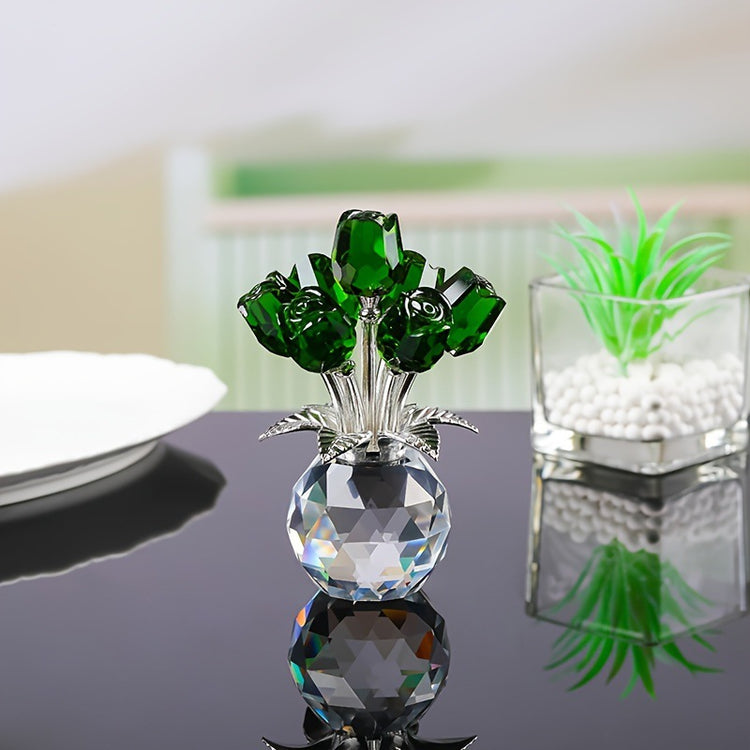 Crystal Rose Home Decor Gift