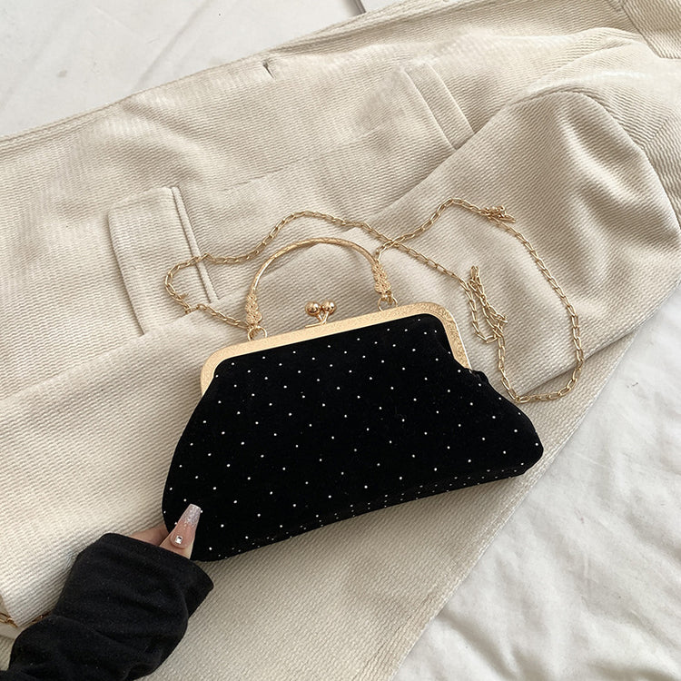 Fashion Shell Crossbody Bag with Chain Strap