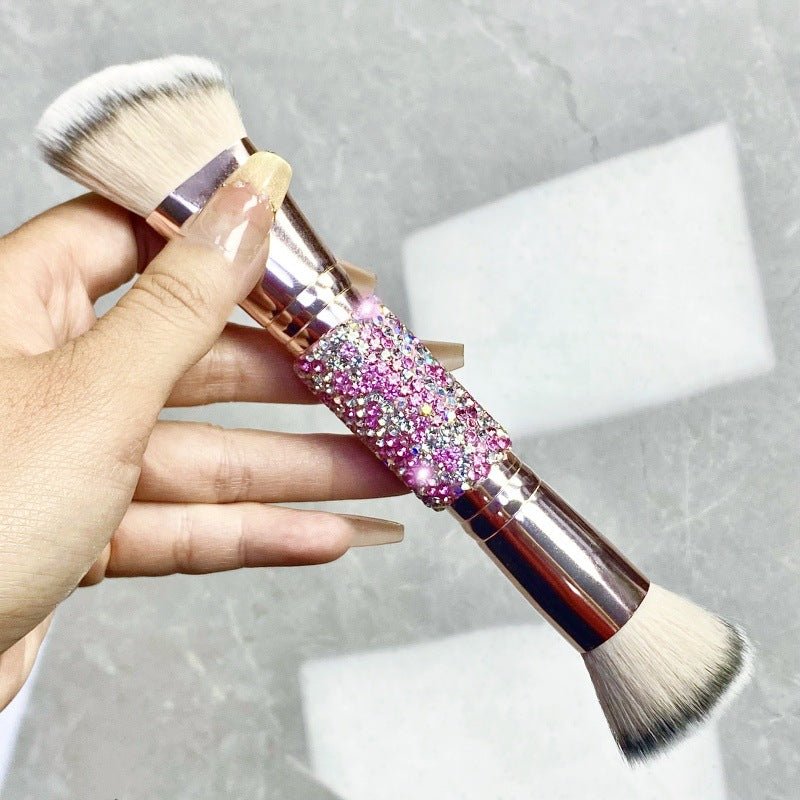Diamond Double-Ended Makeup Brush - RAINSTAR