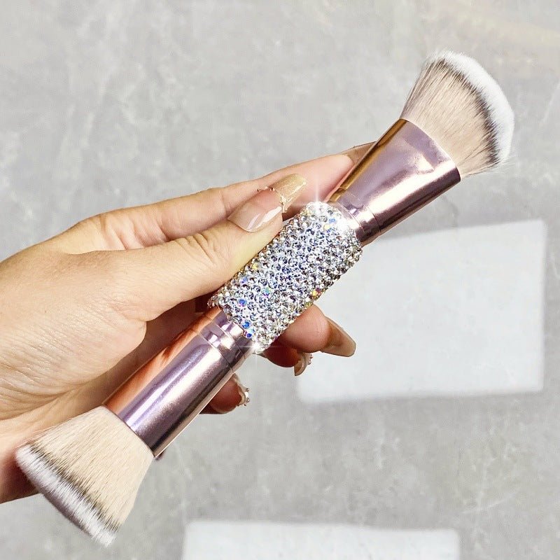 Diamond Double-Ended Makeup Brush - RAINSTAR