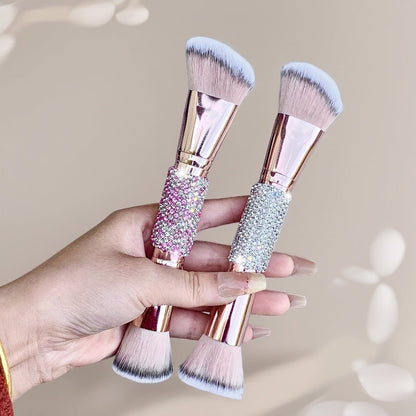Diamond Double-Ended Makeup Brush - RAINSTAR