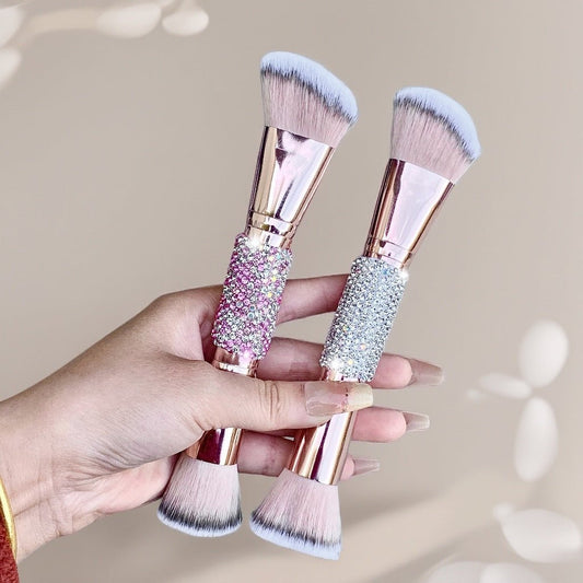 Diamond Double-Ended Makeup Brush - RAINSTAR