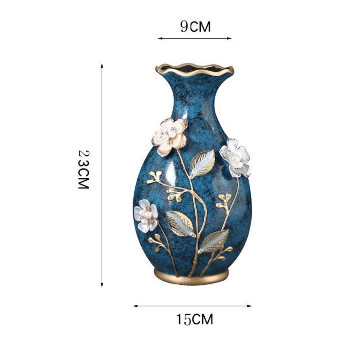 Ceramic small vase for flower arrangement