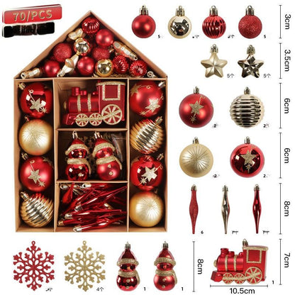 Christmas Tree Ornament Ball Set