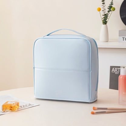 Vertical Makeup Toiletry Bag with Compartments