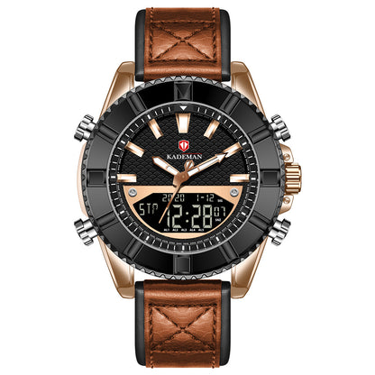 Men's Waterproof Multifunctional Fashion Belt Watch