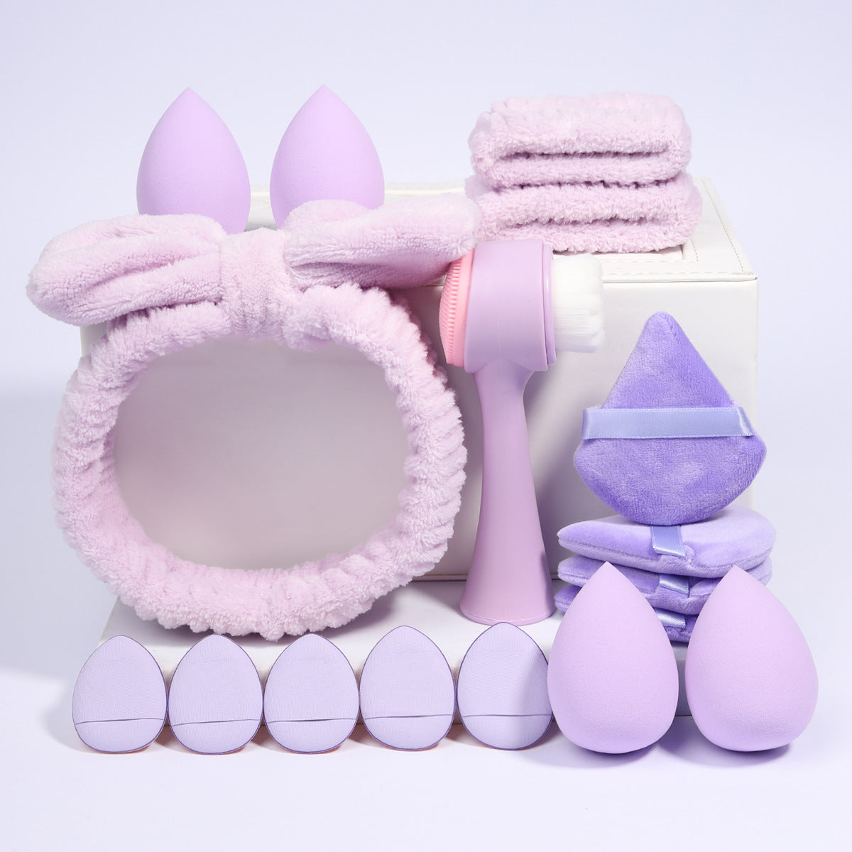 Makeup brush grab set