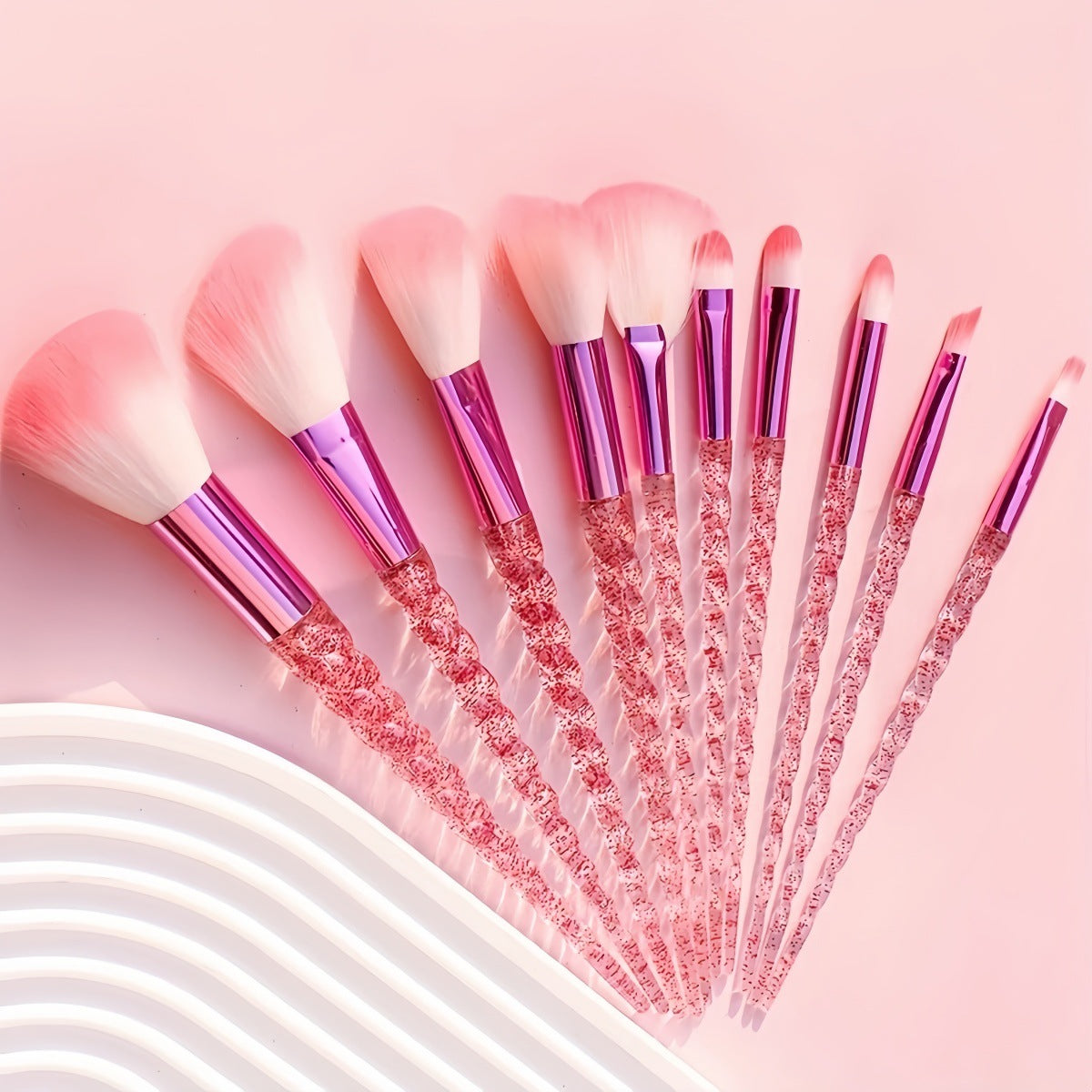 Colorful Unicorn Makeup Brush Set