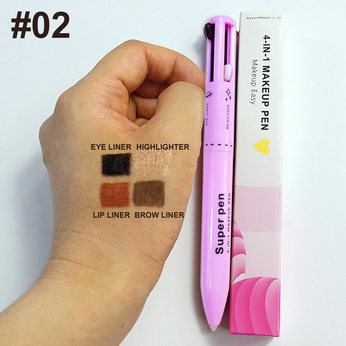 4-in-1 Multipurpose Makeup Pen