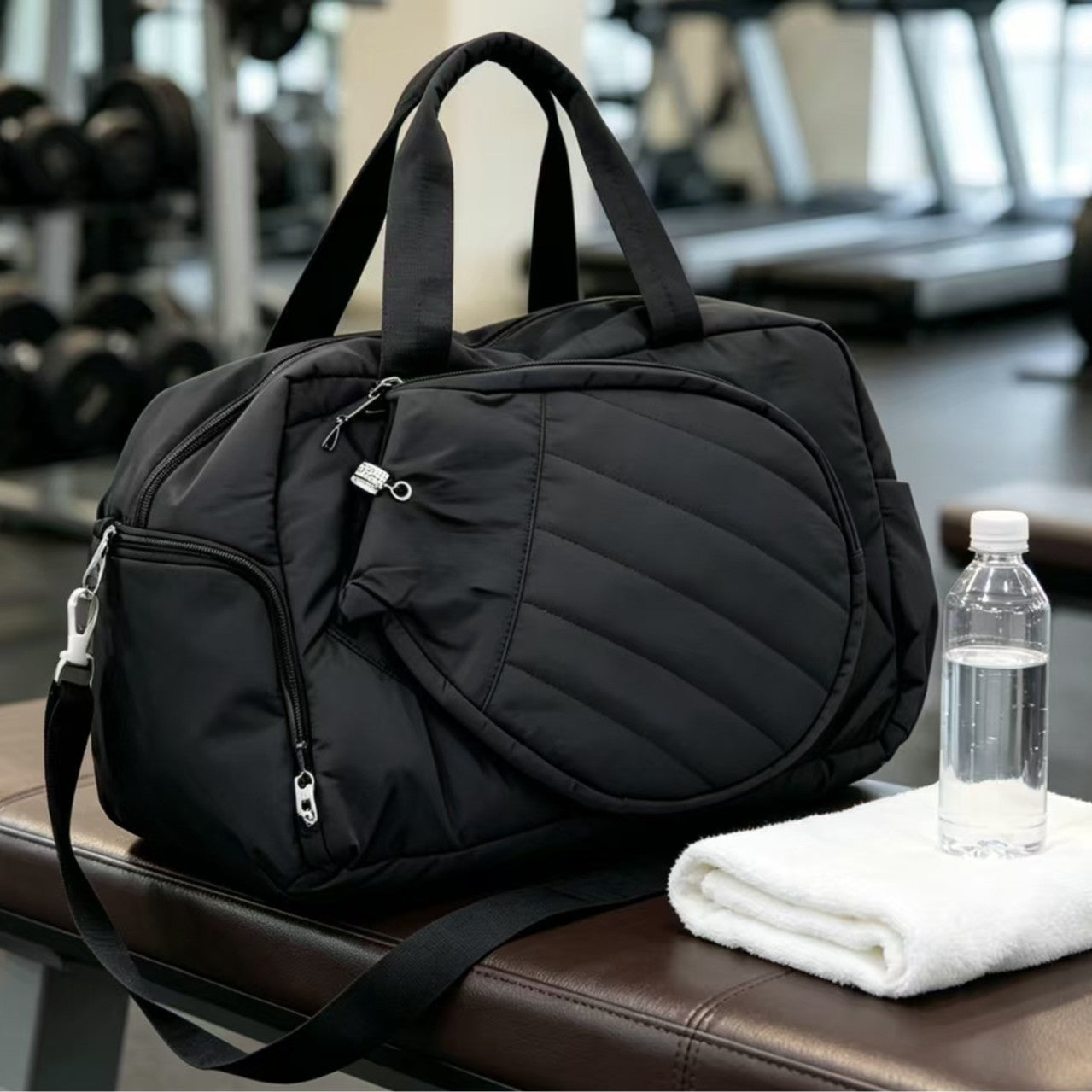 Crossbody tennis bag tote bag