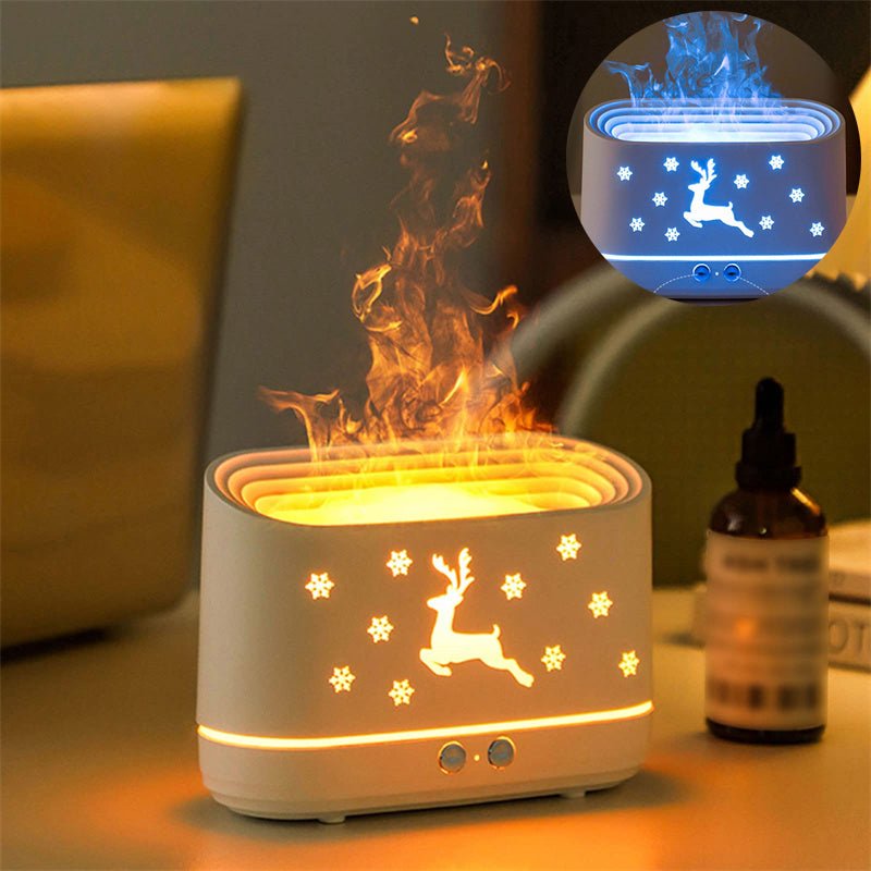 Elk Flame Humidifier Diffuser - RAINSTAR