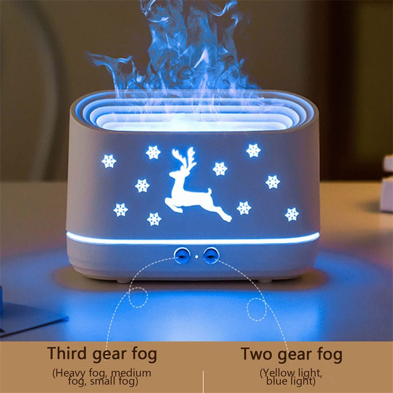 Elk Flame Humidifier Diffuser - RAINSTAR