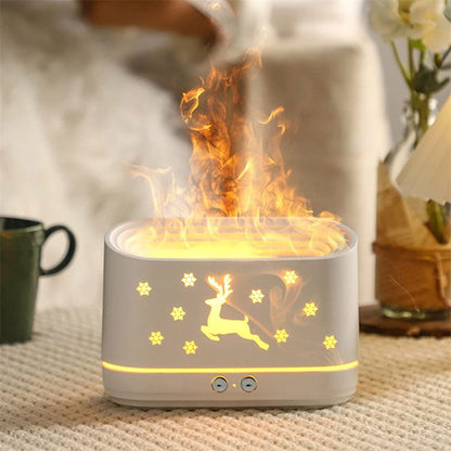 Elk Flame Humidifier Diffuser - RAINSTAR