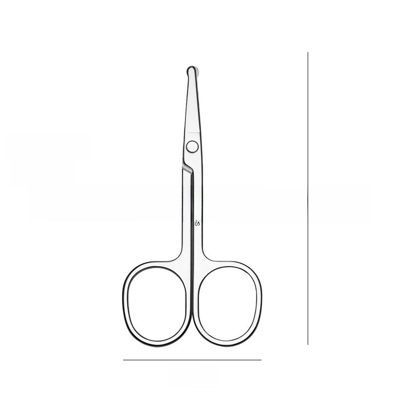 Stainless Steel Beauty Scissors for Eyebrow and Nose Hair Trimming, Makeup Tool