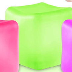 Ice cube maltose squishy stress-relief toy