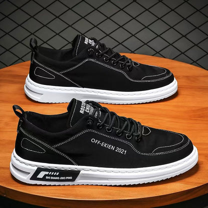 Mens Casual Canvas Slip On Shoes