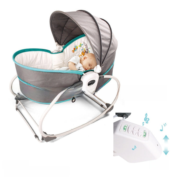 Foldable baby cradle bed