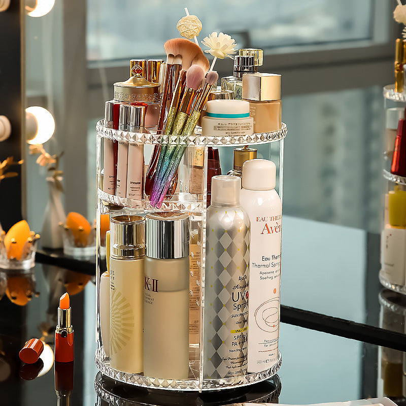 Rotating Makeup Organizer