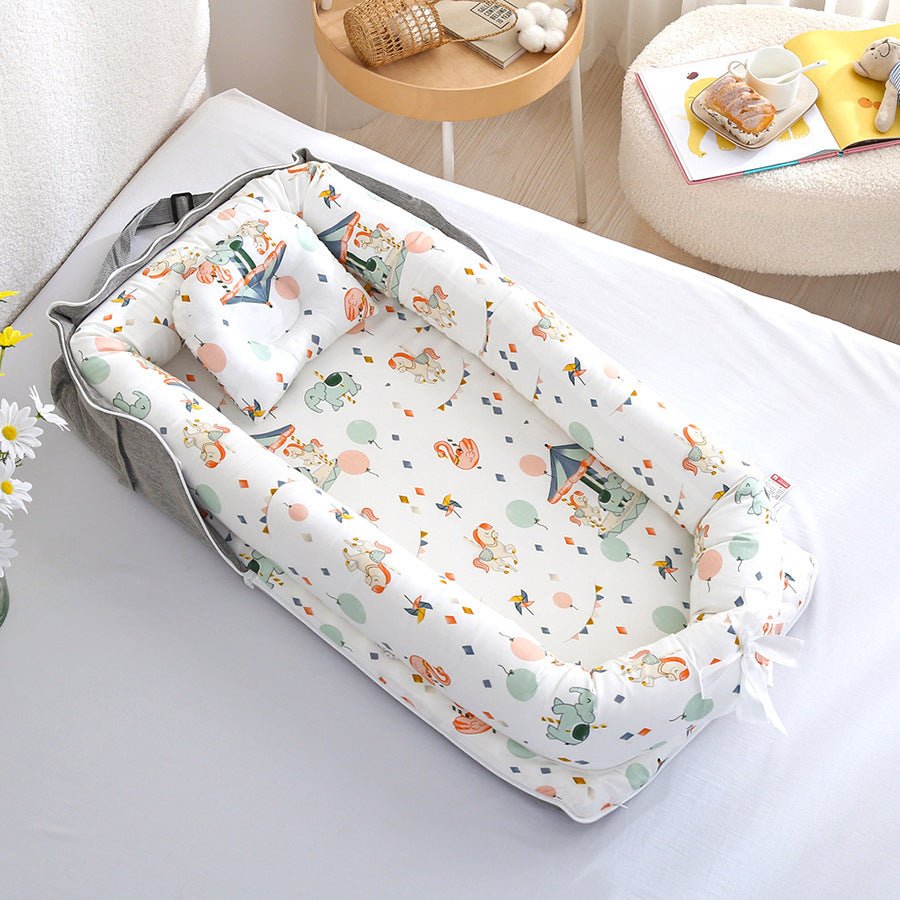 Foldable Portable Baby Bed Crib - RAINSTAR
