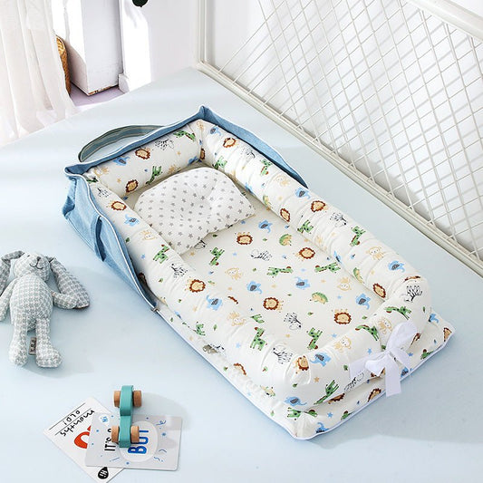 Foldable Portable Baby Bed Crib - RAINSTAR