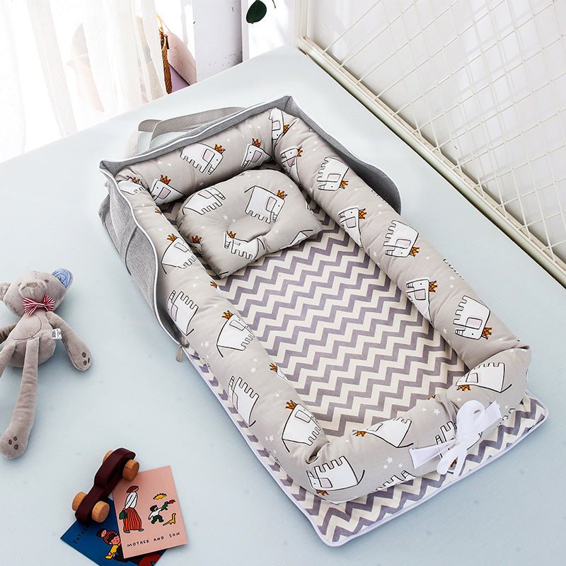 Foldable Portable Baby Bed Crib - RAINSTAR