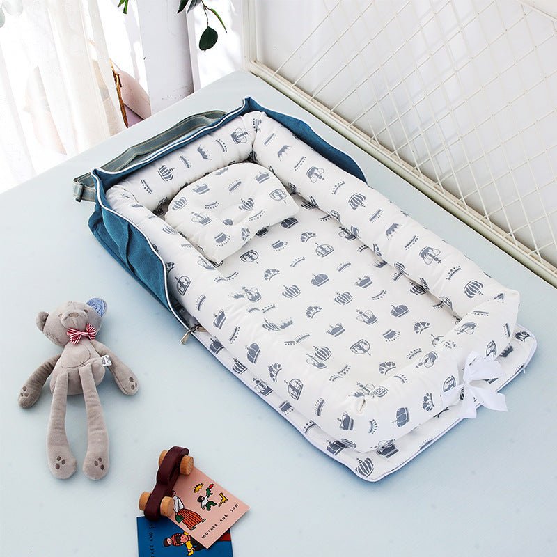 Foldable Portable Baby Bed Crib - RAINSTAR