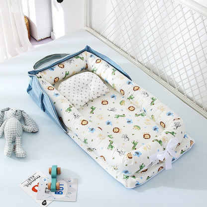 Foldable Portable Baby Bed Crib - RAINSTAR