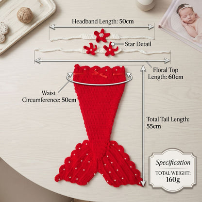 Handmade Knitted Baby Photography Outfit - RAINSTAR