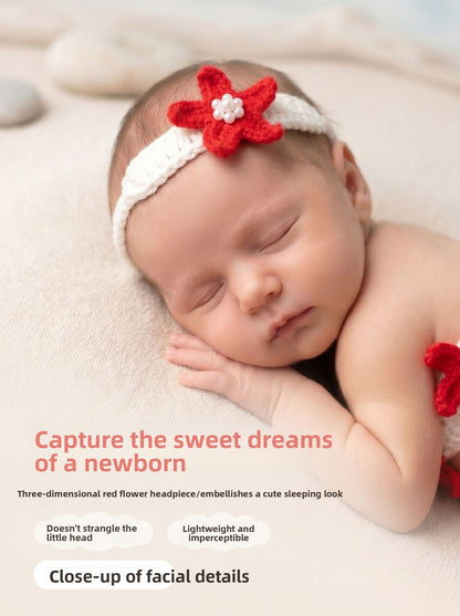 Handmade Knitted Baby Photography Outfit - RAINSTAR