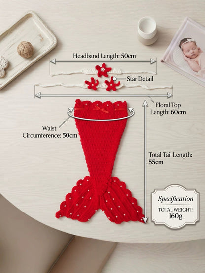 Handmade Knitted Baby Photography Outfit - RAINSTAR