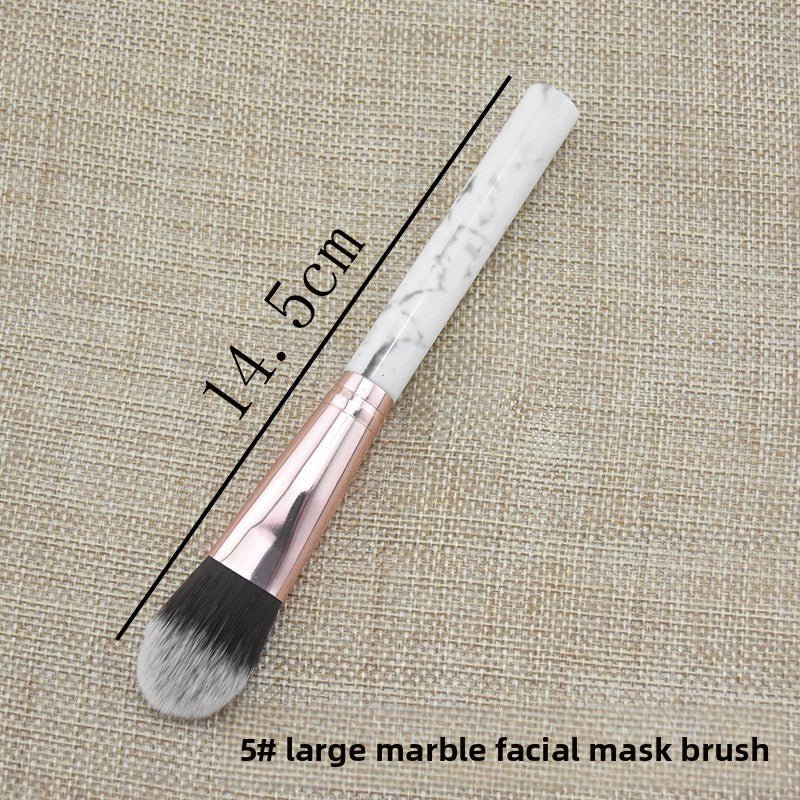 Marble Makeup Brush Pattern Flame Highlight Contour Blush Brush for Beginners - RAINSTAR