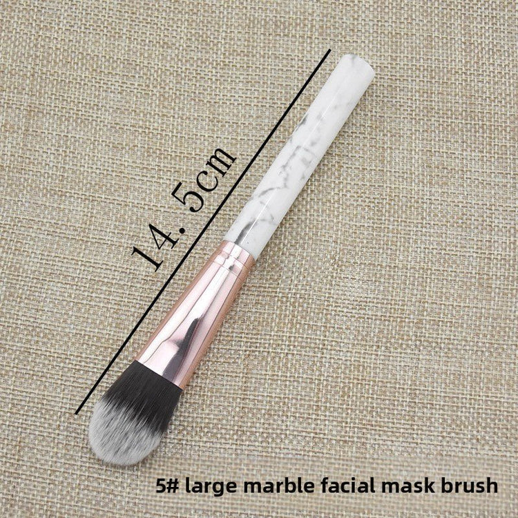 Marble Makeup Brush Pattern Flame Highlight Contour Blush Brush for Beginners - RAINSTAR