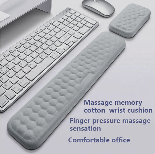 Mouse Pad Keyboard Wrist Rest Memory Foam Mouse Pad - RAINSTAR