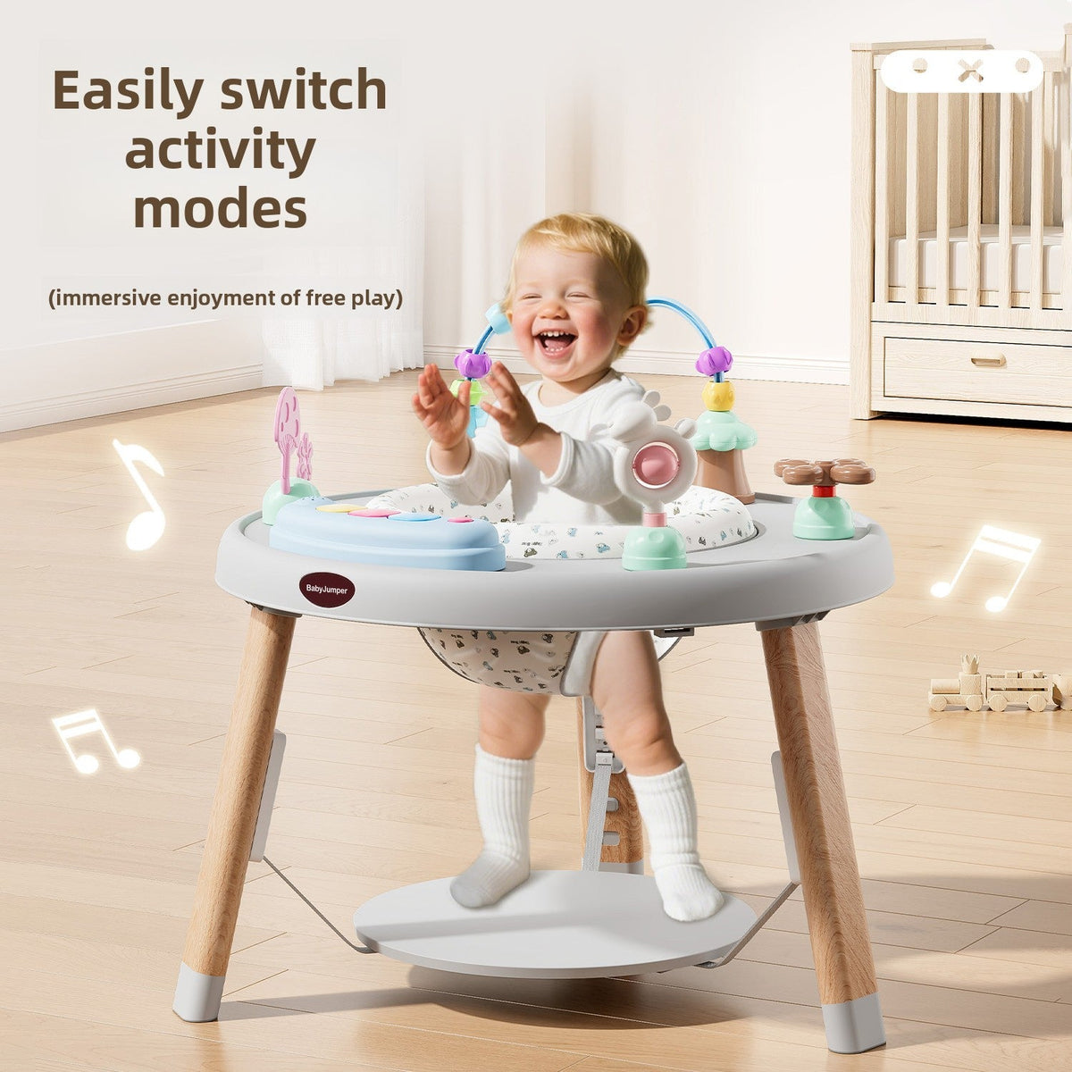 Multifunctional Baby Jumping Chair and Activity Table - RAINSTAR