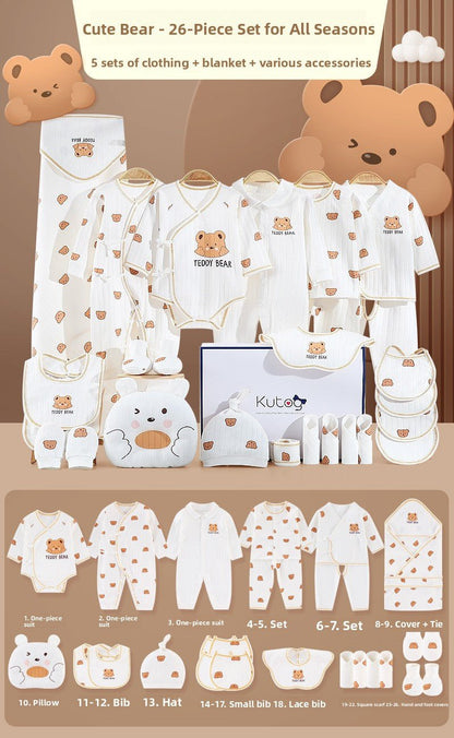 Newborn gift set with baby clothes - RAINSTAR