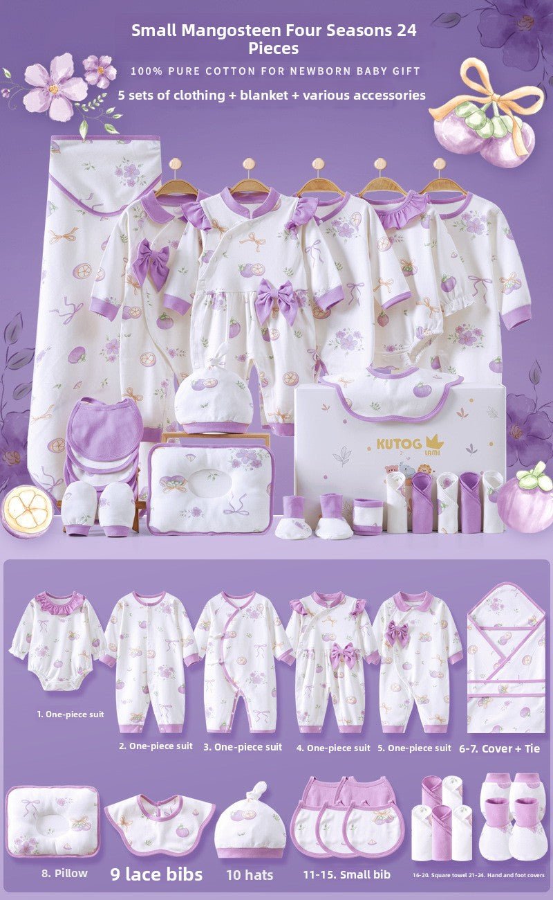 Newborn gift set with baby clothes - RAINSTAR