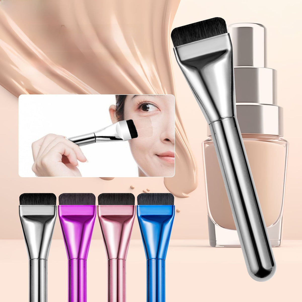 Professional Foundation Makeup Brush - RAINSTAR