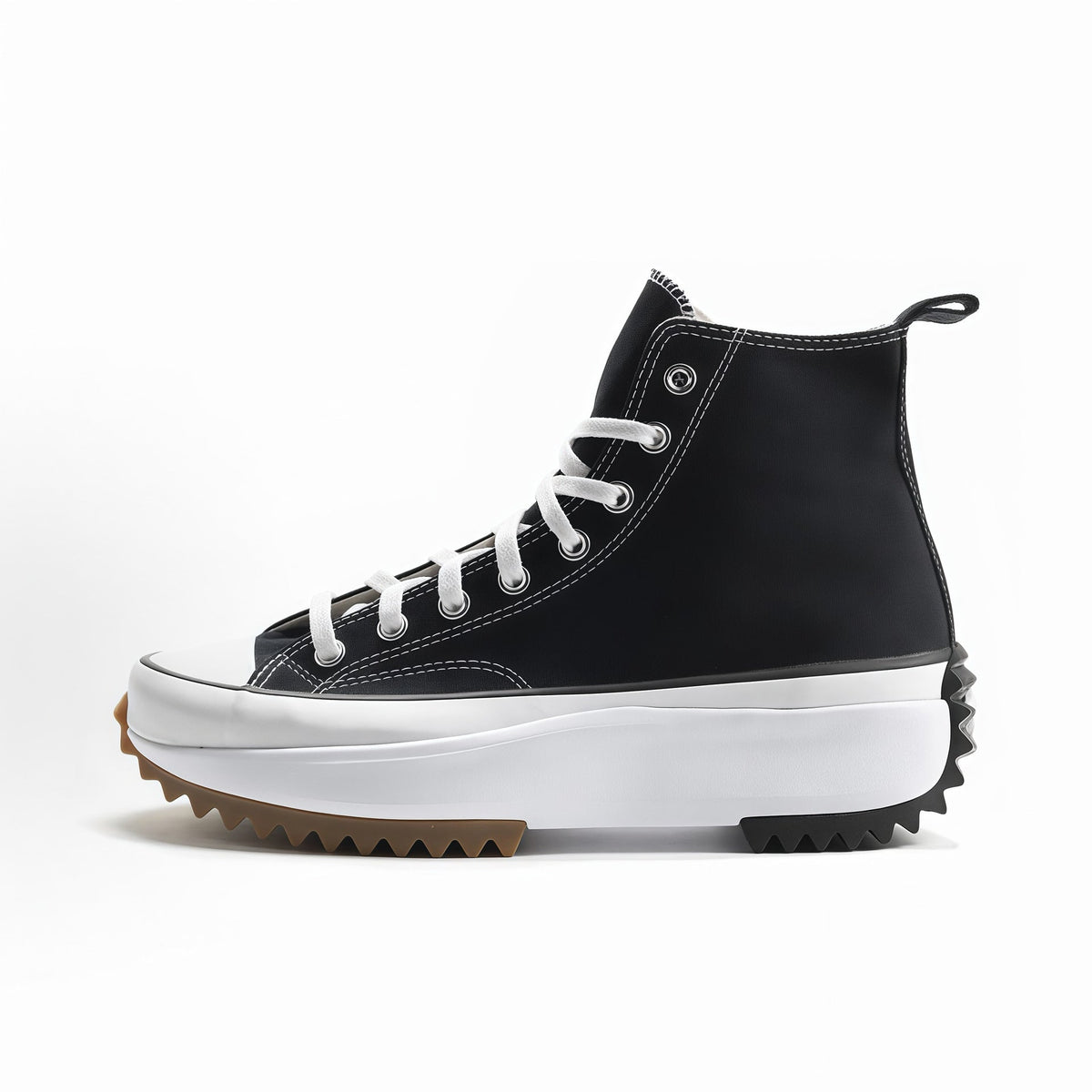 Putian Meiqi Converse Run StarHike height-increasing thick-soled high-top platform canvas shoes for men and women - RAINSTAR