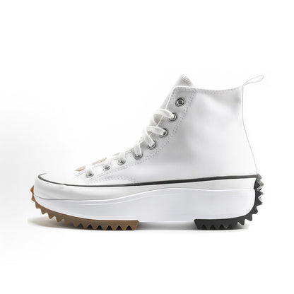 Putian Meiqi Converse Run StarHike height-increasing thick-soled high-top platform canvas shoes for men and women - RAINSTAR