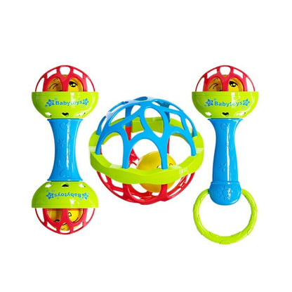 Soft Rubber Baby Rattle Handball Toy - RAINSTAR