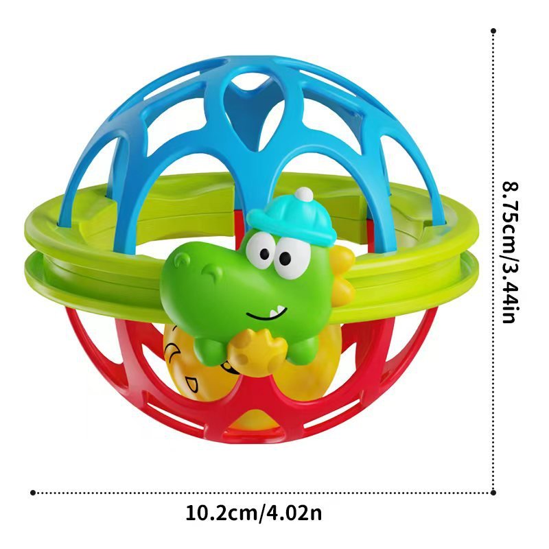 Soft Rubber Baby Rattle Handball Toy - RAINSTAR