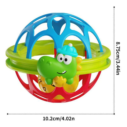 Soft Rubber Baby Rattle Handball Toy - RAINSTAR