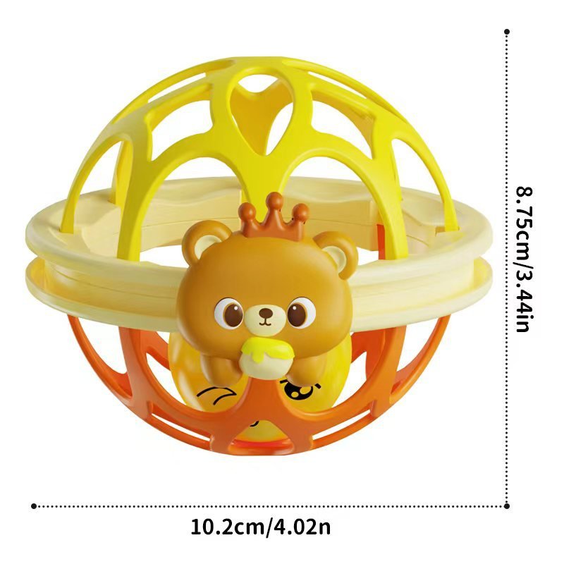 Soft Rubber Baby Rattle Handball Toy - RAINSTAR