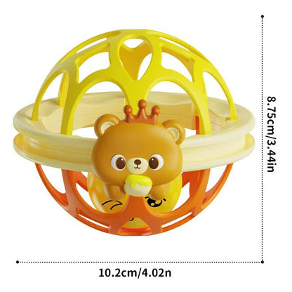 Soft Rubber Baby Rattle Handball Toy - RAINSTAR